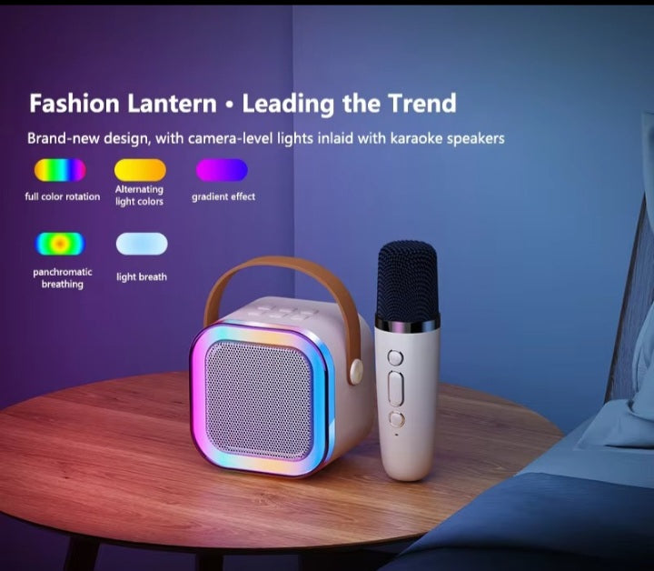 K12 Wireless Microphone and Bluetooth Speaker.