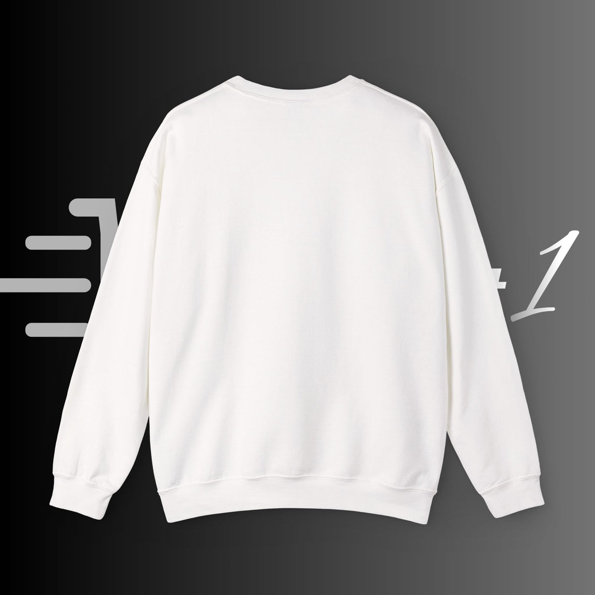 Gaming Crewneck Sweatshirt — Crowded Glorified Graphic