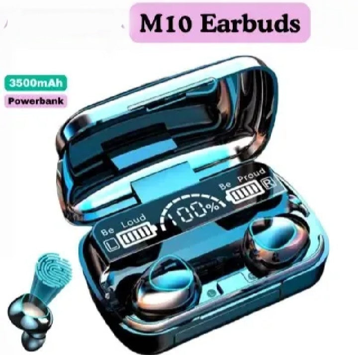 M10 Wireless Earbuds/ Classy Wireless Earbuds