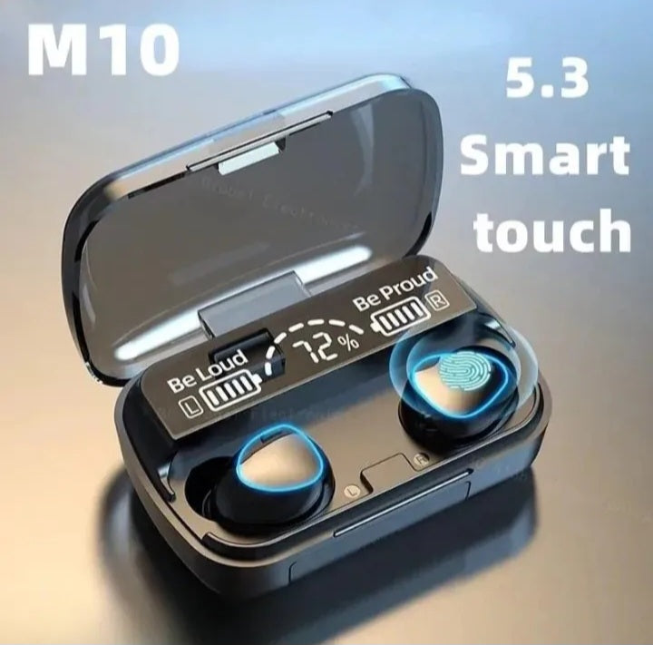 M10 Wireless Earbuds/ Classy Wireless Earbuds