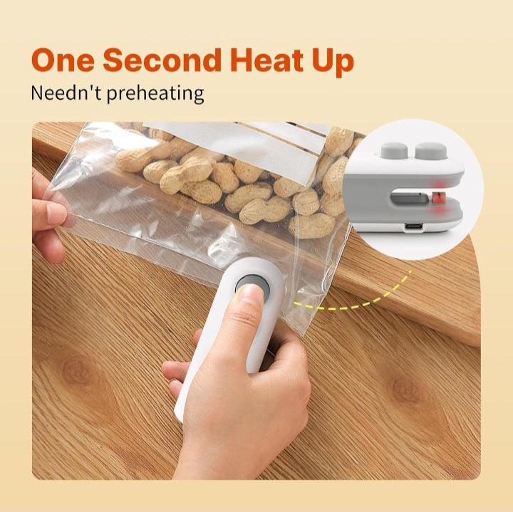 Mini Bag Sealer+Cutter.