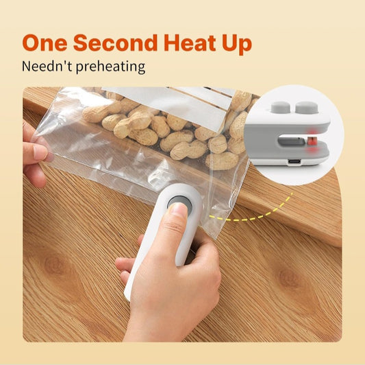 Mini Bag Sealer+Cutter.